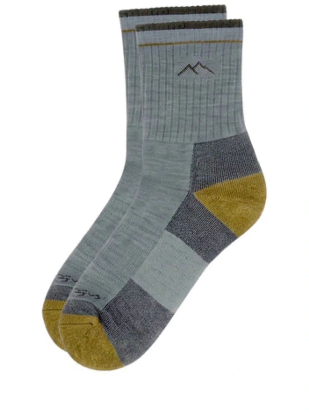 Darn Tough Hiker Micro Crew Midweight Cushion Socks- Bundle of 2 Medium